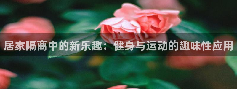 居家隔离中的新乐趣：健身与运动的趣味性应用