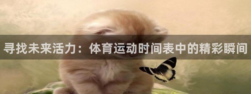 寻找未来活力：体育运动时间表中的精彩瞬间